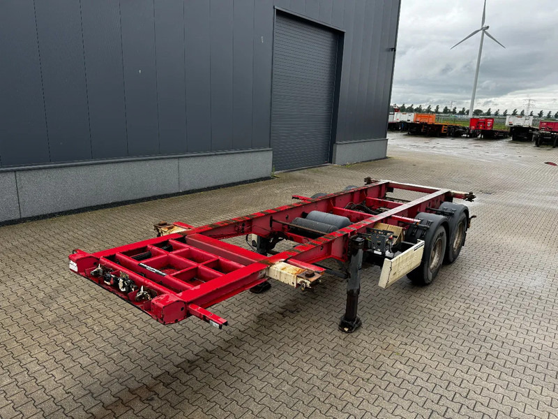 Krone 2-assig 20FT chassis, BPW + trommel, luchtvering, leeggewicht: 3.180kg - Poluprikolica za prevoz kontejnera/ Poluprikolica sa promenjivim sandukom: slika 5 Krone 2-assig 20FT chassis, BPW + trommel, luchtvering, leeggewicht: 3.180kg - Poluprikolica za prevoz kontejnera/ Poluprikolica sa promenjivim sandukom: slika 5
