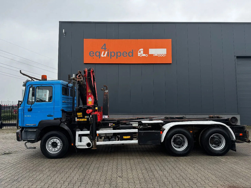 MAN FE 410A, 6x4, EURO 2, Palfinger PK17000 Crane + VDL HOOK, full spring, manual gearbox, MOT 9/2025 - Kamion sa hidrauličnom kukom, Kamion sa dizalicom: slika 4 MAN FE 410A, 6x4, EURO 2, Palfinger PK17000 Crane + VDL HOOK, full spring, manual gearbox, MOT 9/2025 - Kamion sa hidrauličnom kukom, Kamion sa dizalicom: slika 4