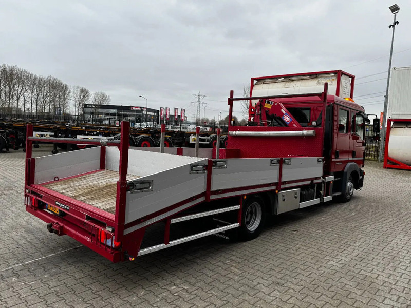 Kamion sa dizalicom MAN TGL 8.180 crew cab (DOKA), HMF535 K3 crane, 283 running hours only, 211.164 KM, ramps, EURO-6, TOP,-condition: slika 11