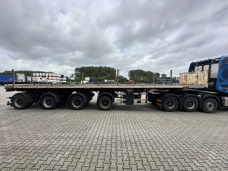 Nooteboom OVB-73-04, 73 tons 4-axle Ballast trailer, 3 hydraulic steering axles, 75% tyres, MOT 03/2026 - Plato poluprikolica: slika 3 Nooteboom OVB-73-04, 73 tons 4-axle Ballast trailer, 3 hydraulic steering axles, 75% tyres, MOT 03/2026 - Plato poluprikolica: slika 3