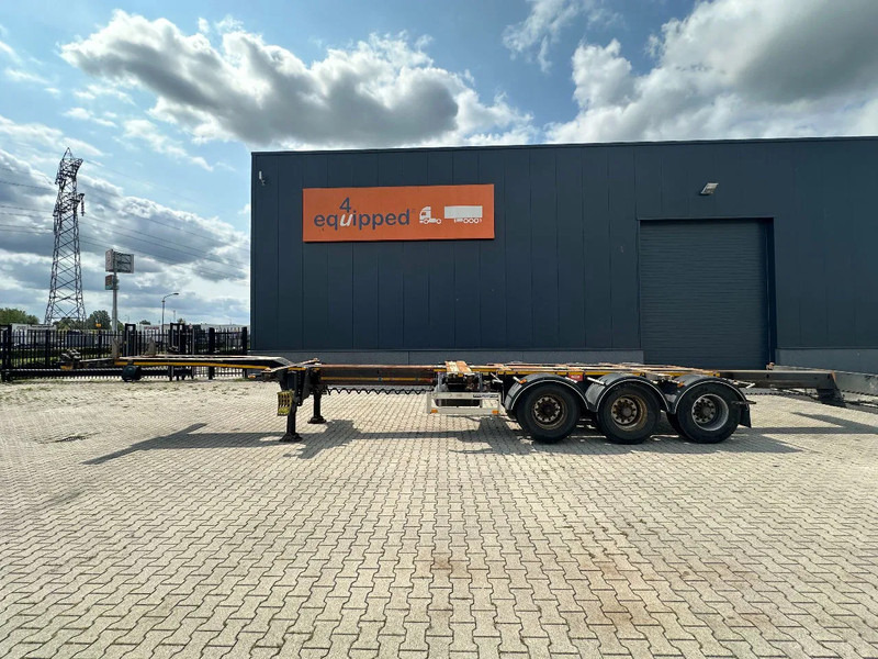 Pacton FLEX XL 45FT HC multi (2x extendable), liftaxle, SAF + DRUM, NL-chassis - Poluprikolica za prevoz kontejnera/ Poluprikolica sa promenjivim sandukom: slika 3 Pacton FLEX XL 45FT HC multi (2x extendable), liftaxle, SAF + DRUM, NL-chassis - Poluprikolica za prevoz kontejnera/ Poluprikolica sa promenjivim sandukom: slika 3