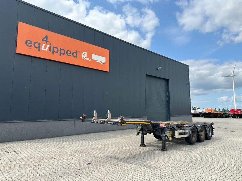 Pacton FLEX XL 45FT HC multi (2x extendable), liftaxle, SAF + DRUM, NL-chassis - Poluprikolica za prevoz kontejnera/ Poluprikolica sa promenjivim sandukom: slika 2 Pacton FLEX XL 45FT HC multi (2x extendable), liftaxle, SAF + DRUM, NL-chassis - Poluprikolica za prevoz kontejnera/ Poluprikolica sa promenjivim sandukom: slika 2