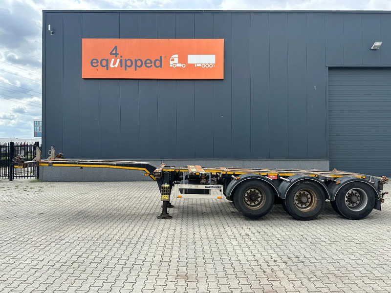 Pacton FLEX XL 45FT HC multi (2x extendable), liftaxle, SAF + DRUM, NL-chassis - Poluprikolica za prevoz kontejnera/ Poluprikolica sa promenjivim sandukom: slika 4 Pacton FLEX XL 45FT HC multi (2x extendable), liftaxle, SAF + DRUM, NL-chassis - Poluprikolica za prevoz kontejnera/ Poluprikolica sa promenjivim sandukom: slika 4