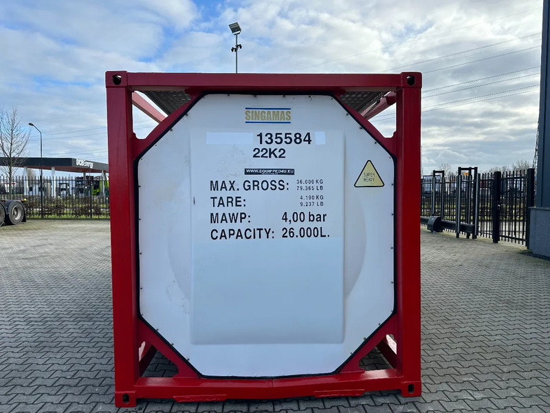 SINGAMAS 20FT ISO, 26.000L/1-COMP/3 BAFFELS/3 manholes, ADR inspectio valid till: 07/2025 - Rezervoar za skladištenje: slika 5 SINGAMAS 20FT ISO, 26.000L/1-COMP/3 BAFFELS/3 manholes, ADR inspectio valid till: 07/2025 - Rezervoar za skladištenje: slika 5