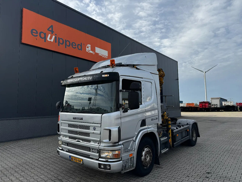 Scania P114-340 + HIAB 19-5 crane + remote / Euro-3 / 3 pedals / NL-truck / APK: 12-2025 - Kamion sa dizalicom: slika 4 Scania P114-340 + HIAB 19-5 crane + remote / Euro-3 / 3 pedals / NL-truck / APK: 12-2025 - Kamion sa dizalicom: slika 4