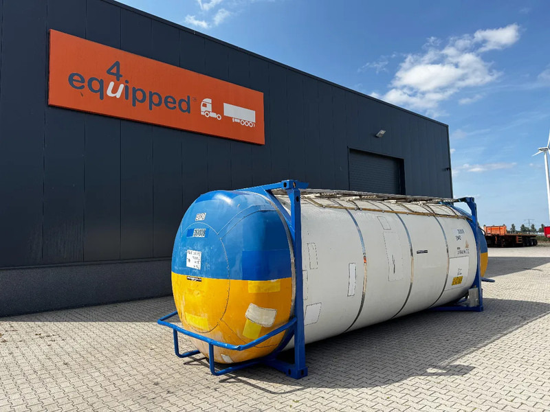 UBH 20FT SWAP 34.570L, 4 baffles / 5 holes / T12 / 5Y-test valid till 07/2026 - Tank kontejner: slika 1 UBH 20FT SWAP 34.570L, 4 baffles / 5 holes / T12 / 5Y-test valid till 07/2026 - Tank kontejner: slika 1