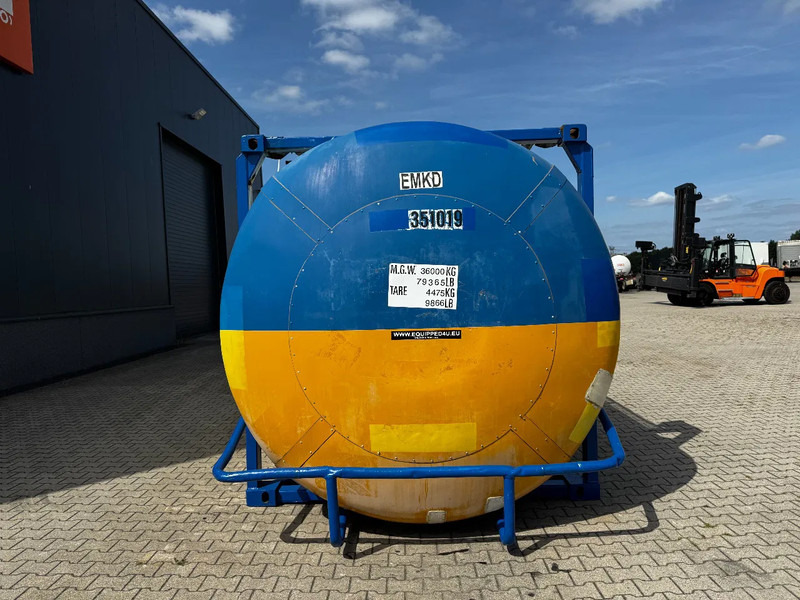 UBH 20FT SWAP 34.570L, 4 baffles / 5 holes / T12 / 5Y-test valid till 07/2026 - Tank kontejner: slika 5 UBH 20FT SWAP 34.570L, 4 baffles / 5 holes / T12 / 5Y-test valid till 07/2026 - Tank kontejner: slika 5