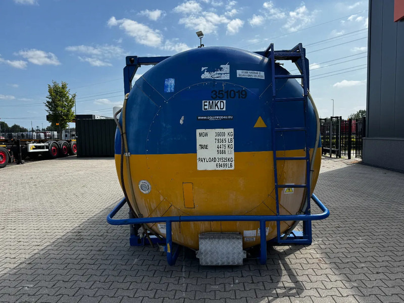 UBH 20FT SWAP 34.570L, 4 baffles / 5 holes / T12 / 5Y-test valid till 07/2026 - Tank kontejner: slika 4 UBH 20FT SWAP 34.570L, 4 baffles / 5 holes / T12 / 5Y-test valid till 07/2026 - Tank kontejner: slika 4