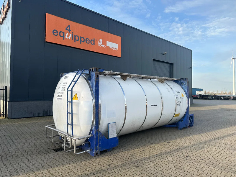 UBH Universal Bulk Handling 20 FT SWAP BODY 31.345L UN Portable T7 valid 5Y test: 04/2028 - Rezervoar za skladištenje: slika 1 UBH Universal Bulk Handling 20 FT SWAP BODY 31.345L UN Portable T7 valid 5Y test: 04/2028 - Rezervoar za skladištenje: slika 1