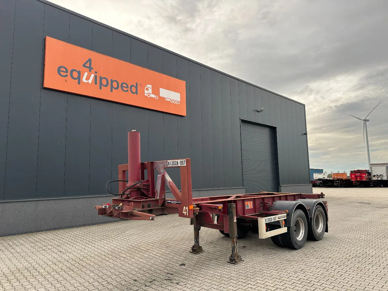 Van Hool 2 AXLE 20FT TIPPING-CHASSIS, TWIN-TIRES, BPW + DRUM, ALCOA - Poluprikolica za prevoz kontejnera/ Poluprikolica sa promenjivim sandukom: slika 1 Van Hool 2 AXLE 20FT TIPPING-CHASSIS, TWIN-TIRES, BPW + DRUM, ALCOA - Poluprikolica za prevoz kontejnera/ Poluprikolica sa promenjivim sandukom: slika 1