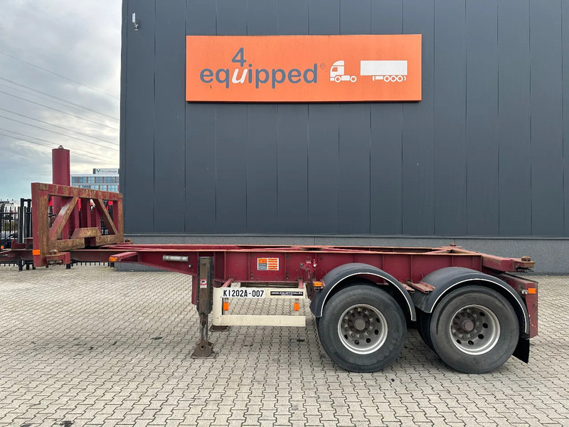 Van Hool 2 AXLE 20FT TIPPING-CHASSIS, TWIN-TIRES, BPW + DRUM, ALCOA - Poluprikolica za prevoz kontejnera/ Poluprikolica sa promenjivim sandukom: slika 2 Van Hool 2 AXLE 20FT TIPPING-CHASSIS, TWIN-TIRES, BPW + DRUM, ALCOA - Poluprikolica za prevoz kontejnera/ Poluprikolica sa promenjivim sandukom: slika 2