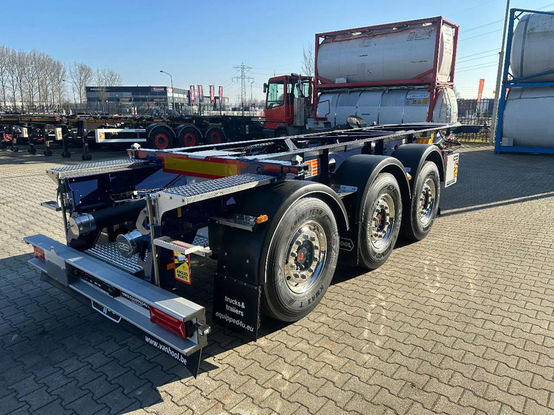 Van Hool NEW / DIRECT AVAILABLE 20FT ADR-CHASSIS, EMPTY WEIGHT: 3.300KG, DISCBRAKES, 3x available, ALU WHEELS - Poluprikolica za prevoz kontejnera/ Poluprikolica sa promenjivim sandukom: slika 4 Van Hool NEW / DIRECT AVAILABLE 20FT ADR-CHASSIS, EMPTY WEIGHT: 3.300KG, DISCBRAKES, 3x available, ALU WHEELS - Poluprikolica za prevoz kontejnera/ Poluprikolica sa promenjivim sandukom: slika 4
