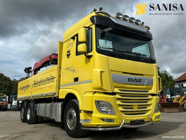 DAF XF 480/HMF 2530 L-CR Kran/Lenk/Lift/Baustoff - Kamion sa dizalicom: slika 1 DAF XF 480/HMF 2530 L-CR Kran/Lenk/Lift/Baustoff - Kamion sa dizalicom: slika 1
