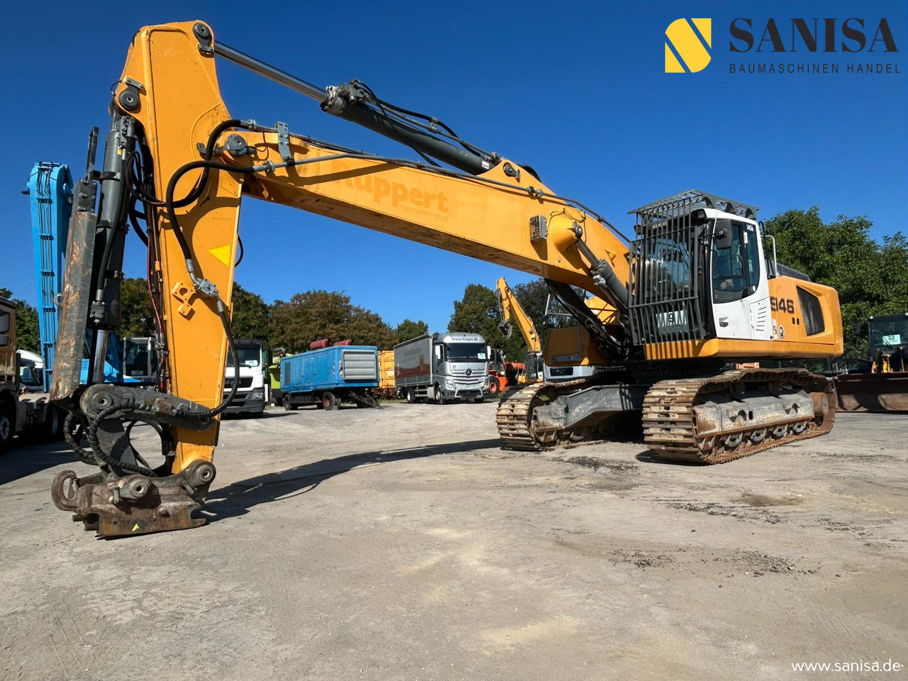 LIEBHERR R946 NLC ZSA/Zusatzhydraulik/Klima/Oilquick OQ80 - Bager guseničar: slika 5 LIEBHERR R946 NLC ZSA/Zusatzhydraulik/Klima/Oilquick OQ80 - Bager guseničar: slika 5