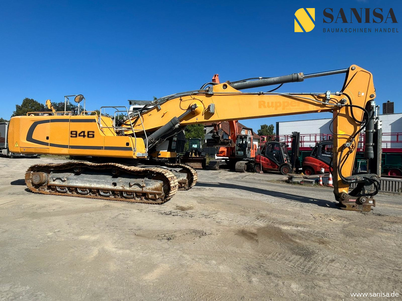 LIEBHERR R946 NLC ZSA/Zusatzhydraulik/Klima/Oilquick OQ80 - Bager guseničar: slika 2 LIEBHERR R946 NLC ZSA/Zusatzhydraulik/Klima/Oilquick OQ80 - Bager guseničar: slika 2