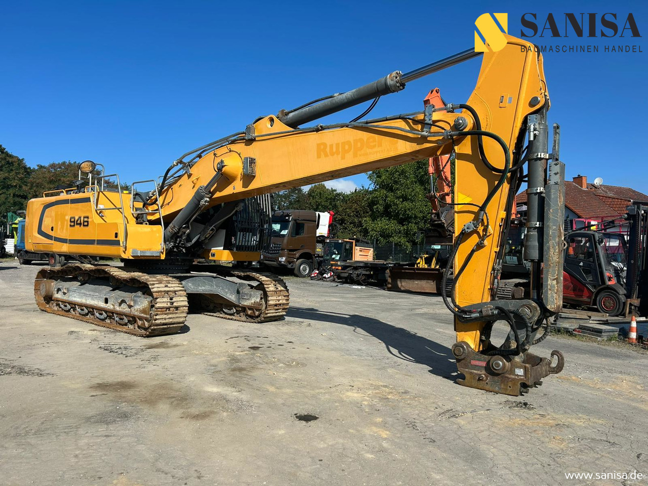 LIEBHERR R946 NLC ZSA/Zusatzhydraulik/Klima/Oilquick OQ80 - Bager guseničar: slika 1 LIEBHERR R946 NLC ZSA/Zusatzhydraulik/Klima/Oilquick OQ80 - Bager guseničar: slika 1