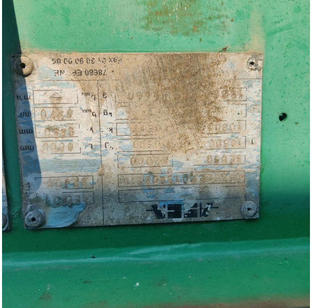 Poluprikolica za prevoz kontejnera/ Poluprikolica sa promenjivim sandukom ASCA 20: slika 6