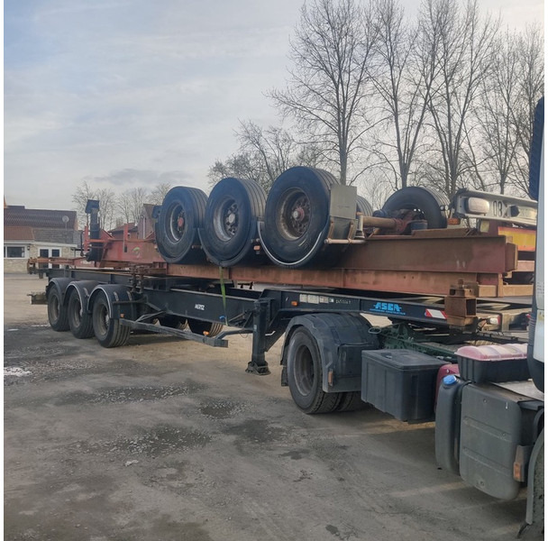 ASCA Container - Poluprikolica za prevoz kontejnera/ Poluprikolica sa promenjivim sandukom: slika 2 ASCA Container - Poluprikolica za prevoz kontejnera/ Poluprikolica sa promenjivim sandukom: slika 2