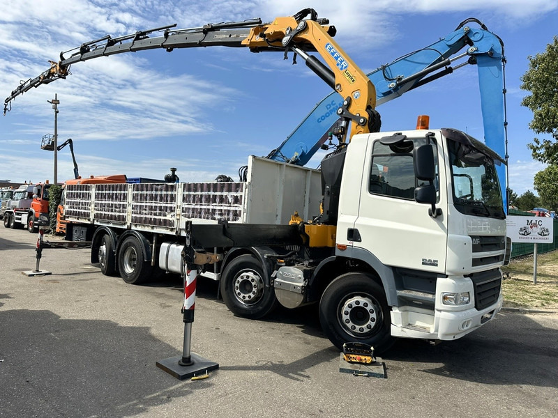 DAF CF 85.360 8x2 + CRANE (25m!) EFFER 305 6S + JIB 4S + ROTATOR - PLATORM 7m60 - LIFT + STEERING AXLE - EURO 5 - BE - Kamion sa dizalicom: slika 1 DAF CF 85.360 8x2 + CRANE (25m!) EFFER 305 6S + JIB 4S + ROTATOR - PLATORM 7m60 - LIFT + STEERING AXLE - EURO 5 - BE - Kamion sa dizalicom: slika 1
