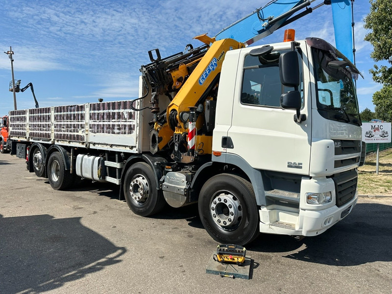 DAF CF 85.360 8x2 + CRANE (25m!) EFFER 305 6S + JIB 4S + ROTATOR - PLATORM 7m60 - LIFT + STEERING AXLE - EURO 5 - BE - Kamion sa dizalicom: slika 2 DAF CF 85.360 8x2 + CRANE (25m!) EFFER 305 6S + JIB 4S + ROTATOR - PLATORM 7m60 - LIFT + STEERING AXLE - EURO 5 - BE - Kamion sa dizalicom: slika 2