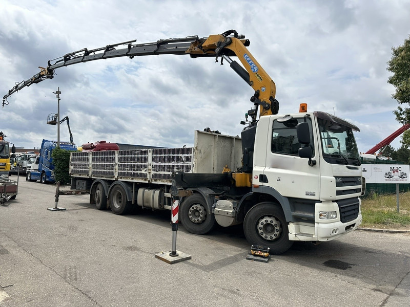 DAF CF 85.360 8x2 + KRAN (25m!) EFFER 305 6S + JIB 4S + ROTATOR - PLATORM 7m60 - LIFT + STEERING AXLE - EURO 5 - BE - Kamion sa tovarnim sandukom, Kamion sa dizalicom: slika 2 DAF CF 85.360 8x2 + KRAN (25m!) EFFER 305 6S + JIB 4S + ROTATOR - PLATORM 7m60 - LIFT + STEERING AXLE - EURO 5 - BE - Kamion sa tovarnim sandukom, Kamion sa dizalicom: slika 2