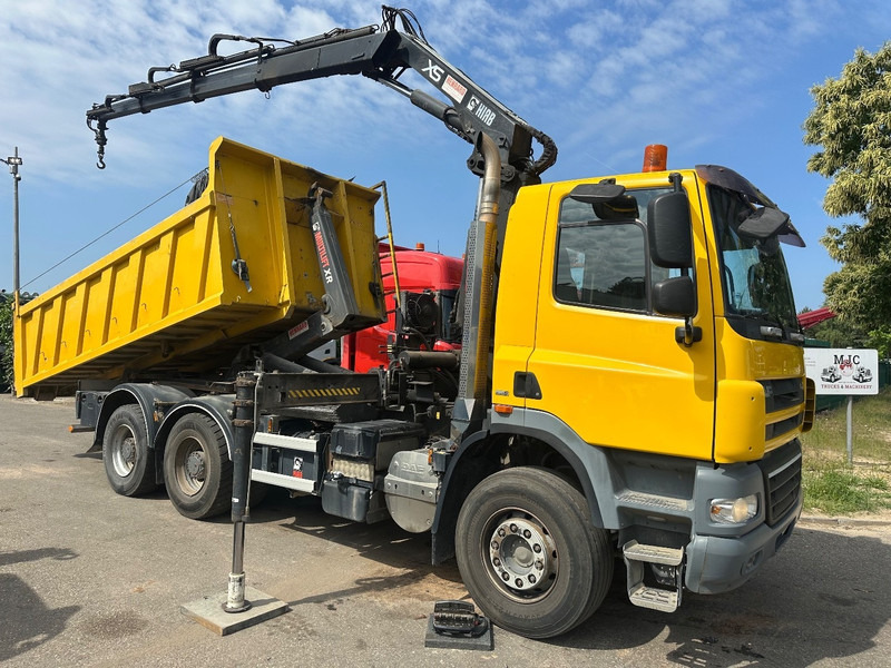 DAF CF 85.410 6X4 21T HOOKLIFT + CRANE HIAB 166-3 HIPRO + ROTATOR - 5/6F - RETARDER - TÜV 10/2025 - EURO 5 - BE TRUCK - Kamion sa hidrauličnom kukom, Kamion sa dizalicom: slika 1 DAF CF 85.410 6X4 21T HOOKLIFT + CRANE HIAB 166-3 HIPRO + ROTATOR - 5/6F - RETARDER - TÜV 10/2025 - EURO 5 - BE TRUCK - Kamion sa hidrauličnom kukom, Kamion sa dizalicom: slika 1
