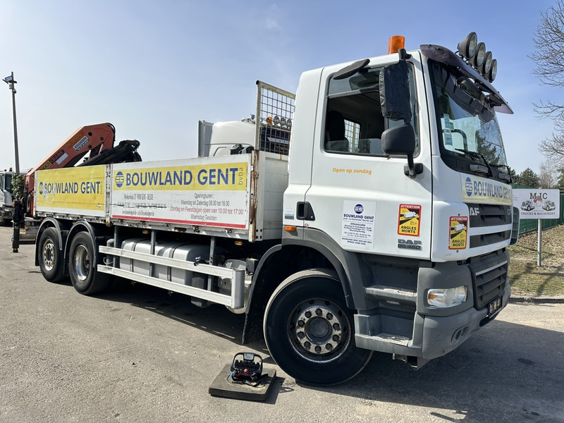 DAF CF 85.460 6x2 LIFT+LENK ACHSE + KRAN PALFINGER PK 18500 (3x) + RADIO + ROTATOR - EURO 5 - AS TRONIC - BE TRUCK - Kamion sa tovarnim sandukom, Kamion sa dizalicom: slika 1 DAF CF 85.460 6x2 LIFT+LENK ACHSE + KRAN PALFINGER PK 18500 (3x) + RADIO + ROTATOR - EURO 5 - AS TRONIC - BE TRUCK - Kamion sa tovarnim sandukom, Kamion sa dizalicom: slika 1