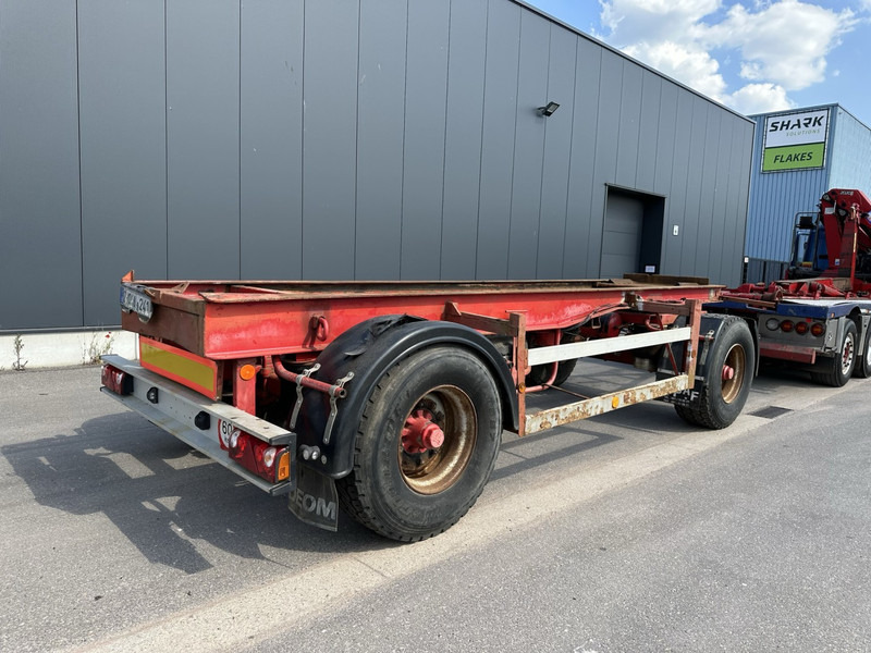 DEOM - SCHMIT R202P 2-AS CONTAINER TRANSPORT - BPW - GOEDE BANDEN - LUCHTVERING - BELGISCHE PAPIEREN - Prikolica za prevoz kontejnera/ Prikolica sa promenjivim sandukom: slika 2 DEOM - SCHMIT R202P 2-AS CONTAINER TRANSPORT - BPW - GOEDE BANDEN - LUCHTVERING - BELGISCHE PAPIEREN - Prikolica za prevoz kontejnera/ Prikolica sa promenjivim sandukom: slika 2
