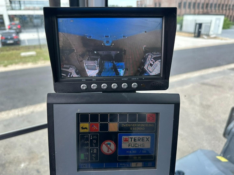 Bager za obradu otpada/ Industrije Fuchs TEREX MHL 360 OVERSLAGKRAAN / MATERIAL HANDLER / UMSCHLAGBAGGER - TOP ZUSTAND: slika 16