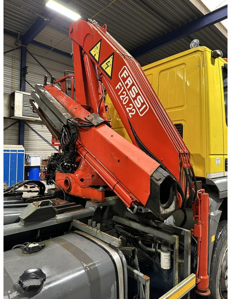 Kamion sa hidrauličnom kukom, Kamion sa dizalicom Iveco TRAKKER 350 6x4 HOOKLIFT + CRANE FASSI F120.22 (5/6 F) - *342.000km* - STEEL SPRING / BIG AXLES - AS TRONIC AUTOMATIC GEARBOX: slika 9