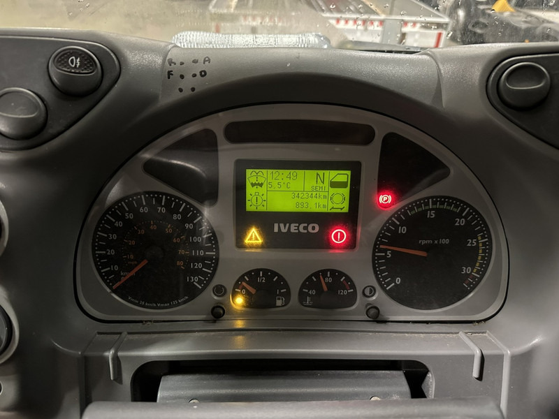 Kamion sa hidrauličnom kukom, Kamion sa dizalicom Iveco TRAKKER 350 6x4 HOOKLIFT + CRANE FASSI F120.22 (5/6 F) - *342.000km* - STEEL SPRING / BIG AXLES - AS TRONIC AUTOMATIC GEARBOX: slika 18