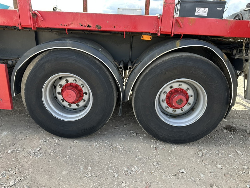 Plato poluprikolica Kwb 2-AXLES PLATFORM + CRANE + HIAB 377 E-4 HIPRO + JIB 100X-3 + RADIO + ROTATOR - SAF axles - AIR SUSPENISION - BELGIAN REG.: slika 8