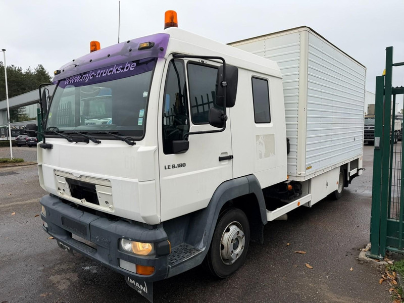 MAN LE 8.180 CLOSED BOX / KOFFER - DOKA - MANUAL GEARBOX - *248.000km* - STEEL SPRING / BLATT / LAMES - BE TRUCK - Kamion sa zatvorenim sandukom: slika 3 MAN LE 8.180 CLOSED BOX / KOFFER - DOKA - MANUAL GEARBOX - *248.000km* - STEEL SPRING / BLATT / LAMES - BE TRUCK - Kamion sa zatvorenim sandukom: slika 3
