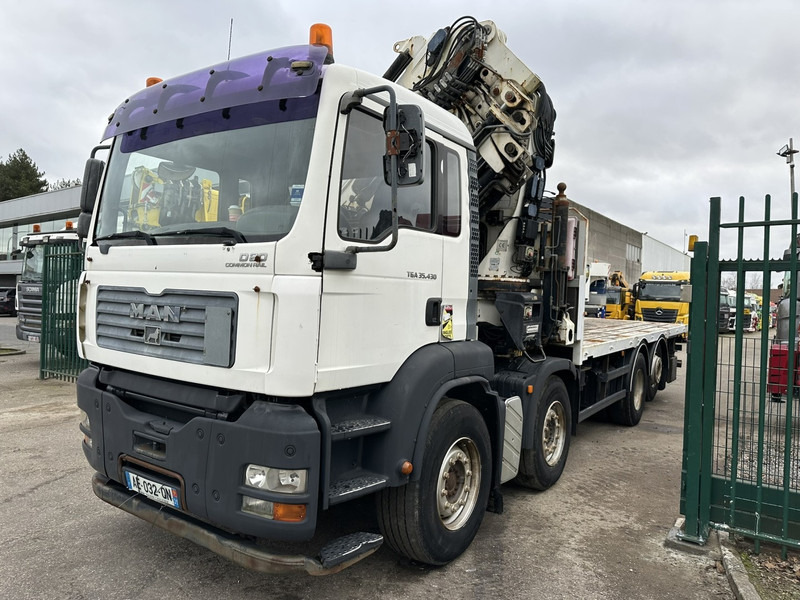 MAN TGA 35.430 8x2 + CRANE HIAB 700 E-6 + JIB 165X-3 - RETARDER - PLATFORM 6m70~8m50 EXTENDABLE - MANUAL GEARBOX ZF - LIFT + STEERING AXLE - Kamion sa dizalicom: slika 2 MAN TGA 35.430 8x2 + CRANE HIAB 700 E-6 + JIB 165X-3 - RETARDER - PLATFORM 6m70~8m50 EXTENDABLE - MANUAL GEARBOX ZF - LIFT + STEERING AXLE - Kamion sa dizalicom: slika 2