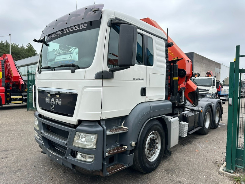 MAN TGS 26.440 6X4 + (22m) CRANE PALFINGER PK62002 E 6x H + 1ME - RETARDER - EURO 5 - BE TRUCK - Kamion sa dizalicom: slika 3 MAN TGS 26.440 6X4 + (22m) CRANE PALFINGER PK62002 E 6x H + 1ME - RETARDER - EURO 5 - BE TRUCK - Kamion sa dizalicom: slika 3
