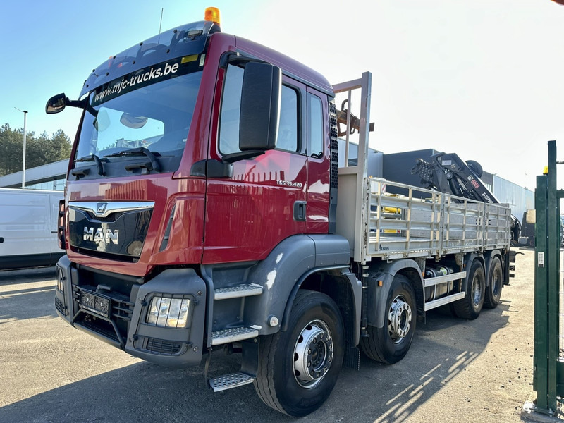 MAN TGS 35.420 8x4 + CRANE HIAB X-HIPRO 302 EP-5 - 192.000km - ROTATOR - 5/6 F - PLATFORM 6m55 - AIR SUSPENSION - TUV 06/2025 - TOP CONDITION - Kamion sa dizalicom: slika 3 MAN TGS 35.420 8x4 + CRANE HIAB X-HIPRO 302 EP-5 - 192.000km - ROTATOR - 5/6 F - PLATFORM 6m55 - AIR SUSPENSION - TUV 06/2025 - TOP CONDITION - Kamion sa dizalicom: slika 3