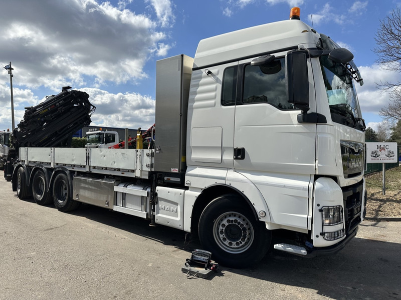 MAN TGX 35.420 8x4-4 TRIDEM PRTISCHE 6m40 + KRAN (26m!) HIAB X-HIPRO 408 E-5 + JIB 100X-5 - *306.245km* - BE TRUCK - Kamion sa tovarnim sandukom, Kamion sa dizalicom: slika 1 MAN TGX 35.420 8x4-4 TRIDEM PRTISCHE 6m40 + KRAN (26m!) HIAB X-HIPRO 408 E-5 + JIB 100X-5 - *306.245km* - BE TRUCK - Kamion sa tovarnim sandukom, Kamion sa dizalicom: slika 1