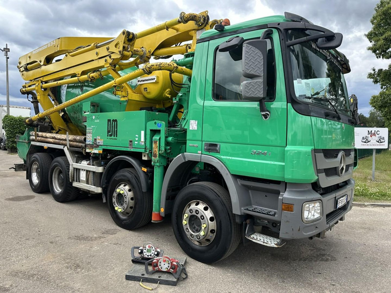 Mercedes-Benz ACTROS 3241 8x4 PUMI PM M 21-3 (21m) Putzmeister - *238.000km* / 1586H - EPS - BLADVERING / NAAFREDUCTIE - Mikser za beton: slika 1 Mercedes-Benz ACTROS 3241 8x4 PUMI PM M 21-3 (21m) Putzmeister - *238.000km* / 1586H - EPS - BLADVERING / NAAFREDUCTIE - Mikser za beton: slika 1