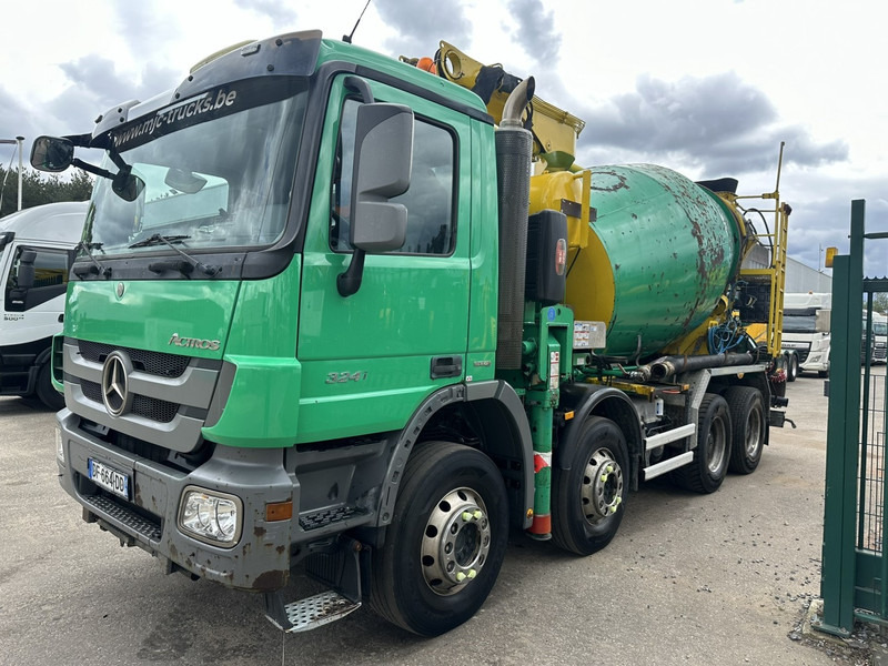 Mercedes-Benz ACTROS 3241 8x4 PUMI PM M 21-3 (21m) Putzmeister - *238.000km* / 1586H - EPS - BLADVERING / NAAFREDUCTIE - Mikser za beton: slika 3 Mercedes-Benz ACTROS 3241 8x4 PUMI PM M 21-3 (21m) Putzmeister - *238.000km* / 1586H - EPS - BLADVERING / NAAFREDUCTIE - Mikser za beton: slika 3