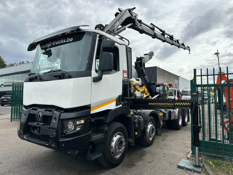 Renault C460 8x4 + (19m!) KRAN HIAB 288 E-6 HIDUO - RADIO - 5/6 F - STEEL SPRING / HUB REDUCTION - BE TRUCK - Kamion sa hidrauličnom kukom, Kamion sa dizalicom: slika 3 Renault C460 8x4 + (19m!) KRAN HIAB 288 E-6 HIDUO - RADIO - 5/6 F - STEEL SPRING / HUB REDUCTION - BE TRUCK - Kamion sa hidrauličnom kukom, Kamion sa dizalicom: slika 3