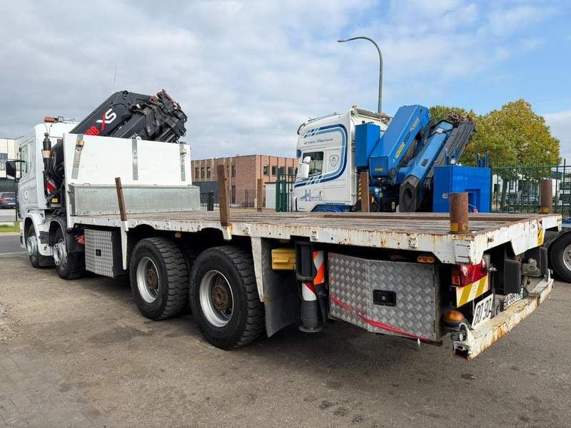 Scania 114C-380 8x4 PRITSCHE + KRAN HIAB 700 E-5 - PLATFORM 6m80 + TWISTLOCKS - MANUAL - RETARDER - STEEL SPRING / BIG AXLE HUB REDUCTION - AP ACHSEN - Kamion sa tovarnim sandukom, Kamion sa dizalicom: slika 5 Scania 114C-380 8x4 PRITSCHE + KRAN HIAB 700 E-5 - PLATFORM 6m80 + TWISTLOCKS - MANUAL - RETARDER - STEEL SPRING / BIG AXLE HUB REDUCTION - AP ACHSEN - Kamion sa tovarnim sandukom, Kamion sa dizalicom: slika 5