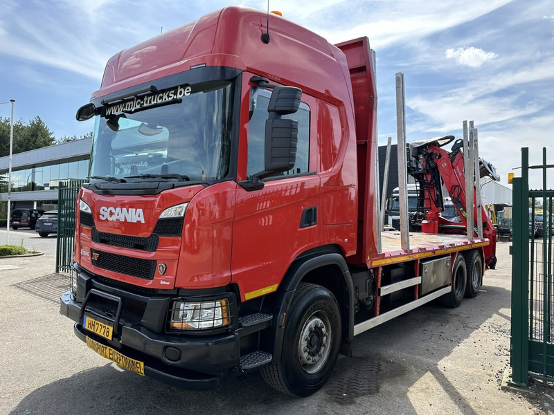 Scania G500 XT 6x4 WOOD / TIMBER / HOLZ CRANE PALFINGER EPSILON Q150Z + RETARDER - FULL AIR SUSP. - BE TRUCK - Kamion sa tovarnim sandukom, Kamion sa dizalicom: slika 3 Scania G500 XT 6x4 WOOD / TIMBER / HOLZ CRANE PALFINGER EPSILON Q150Z + RETARDER - FULL AIR SUSP. - BE TRUCK - Kamion sa tovarnim sandukom, Kamion sa dizalicom: slika 3