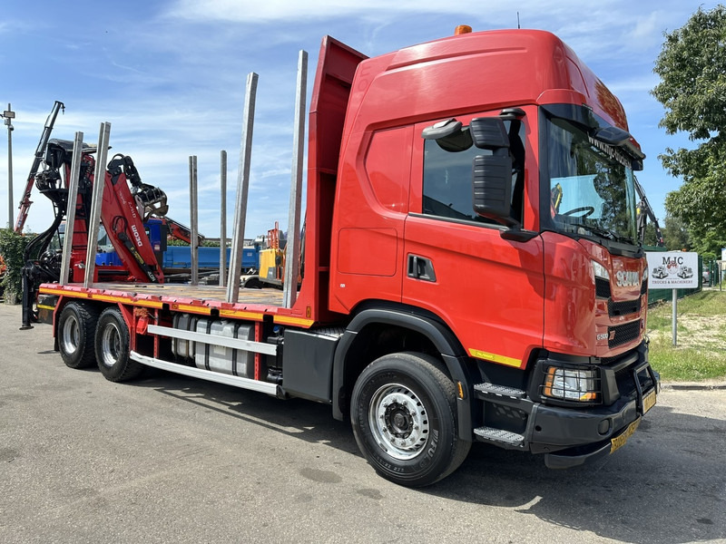 Scania G500 XT 6x4 WOOD / TIMBER / HOLZ CRANE PALFINGER EPSILON Q150Z + RETARDER - FULL AIR SUSP. - BE TRUCK - Kamion sa dizalicom: slika 2 Scania G500 XT 6x4 WOOD / TIMBER / HOLZ CRANE PALFINGER EPSILON Q150Z + RETARDER - FULL AIR SUSP. - BE TRUCK - Kamion sa dizalicom: slika 2