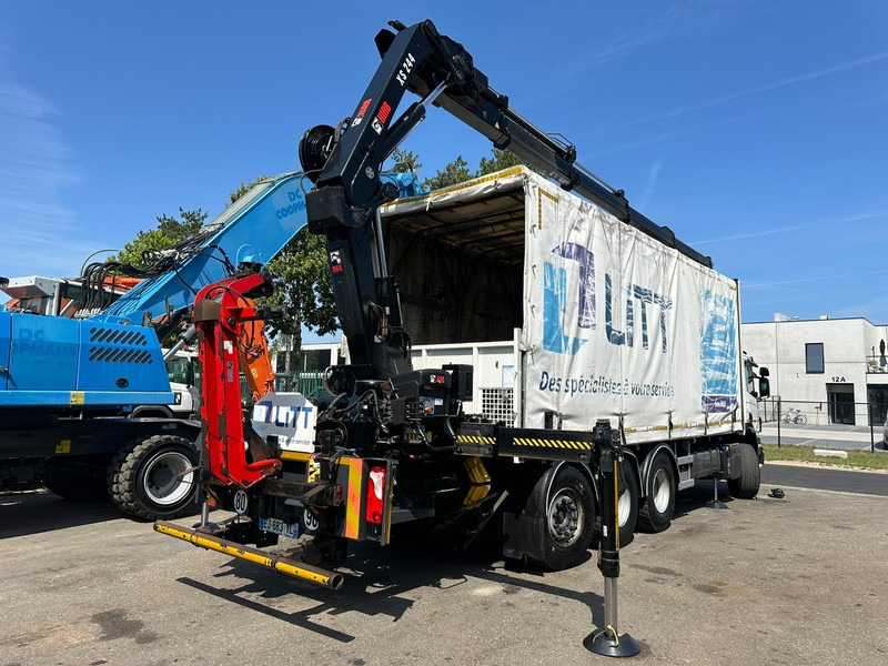 Scania P410 8x4 TRIDEM PRITSCHE PLANE + KRAN HIAB 244 EP-4 HIDUO - RETARDER - LIFT + STEERING AXLE - *327.000km* - RADIO - Kamion sa ceradom, Kamion sa dizalicom: slika 5 Scania P410 8x4 TRIDEM PRITSCHE PLANE + KRAN HIAB 244 EP-4 HIDUO - RETARDER - LIFT + STEERING AXLE - *327.000km* - RADIO - Kamion sa ceradom, Kamion sa dizalicom: slika 5
