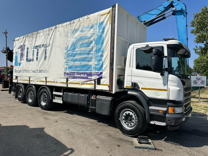 Scania P410 8x4 TRIDEM PRITSCHE PLANE + KRAN HIAB 244 EP-4 HIDUO - RETARDER - LIFT + STEERING AXLE - *327.000km* - RADIO - Kamion sa ceradom, Kamion sa dizalicom: slika 3 Scania P410 8x4 TRIDEM PRITSCHE PLANE + KRAN HIAB 244 EP-4 HIDUO - RETARDER - LIFT + STEERING AXLE - *327.000km* - RADIO - Kamion sa ceradom, Kamion sa dizalicom: slika 3