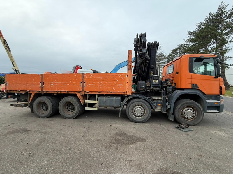 Kamion sa tovarnim sandukom, Kamion sa dizalicom Scania P420 8X4 PRITSCHE + (25m) KRAN HIAB 422 E-5 HIPRO + JIB 100X-4 - RETARDER - *284.000km* - MANUAL - STEEL SPRING - EURO 3 - BE TRUCK: slika 6 Kamion sa tovarnim sandukom, Kamion sa dizalicom Scania P420 8X4 PRITSCHE + (25m) KRAN HIAB 422 E-5 HIPRO + JIB 100X-4 - RETARDER - *284.000km* - MANUAL - STEEL SPRING - EURO 3 - BE TRUCK: slika 6