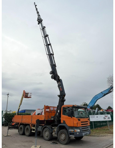 Kamion sa tovarnim sandukom, Kamion sa dizalicom Scania P420 8X4 PRITSCHE + (25m) KRAN HIAB 422 E-5 HIPRO + JIB 100X-4 - RETARDER - *284.000km* - MANUAL - STEEL SPRING - EURO 3 - BE TRUCK: slika 17 Kamion sa tovarnim sandukom, Kamion sa dizalicom Scania P420 8X4 PRITSCHE + (25m) KRAN HIAB 422 E-5 HIPRO + JIB 100X-4 - RETARDER - *284.000km* - MANUAL - STEEL SPRING - EURO 3 - BE TRUCK: slika 17