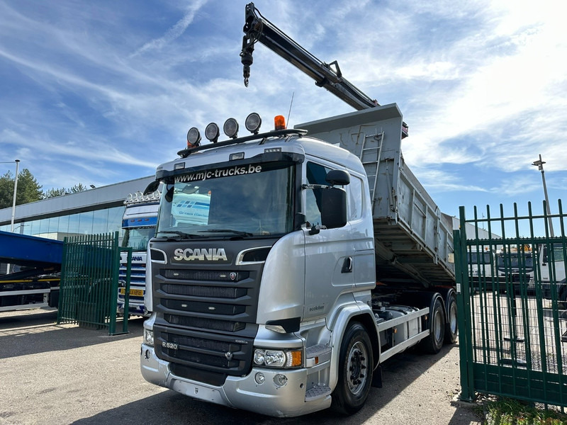 Scania R520 6x4 TIPPER + CRANE PALFINGER PK 15002 A - TRACTOR UNIT - RETARDER - *FULL AIR* - EUR 6 - BE TRUCK - Istovarivač, Kamion sa dizalicom: slika 5 Scania R520 6x4 TIPPER + CRANE PALFINGER PK 15002 A - TRACTOR UNIT - RETARDER - *FULL AIR* - EUR 6 - BE TRUCK - Istovarivač, Kamion sa dizalicom: slika 5