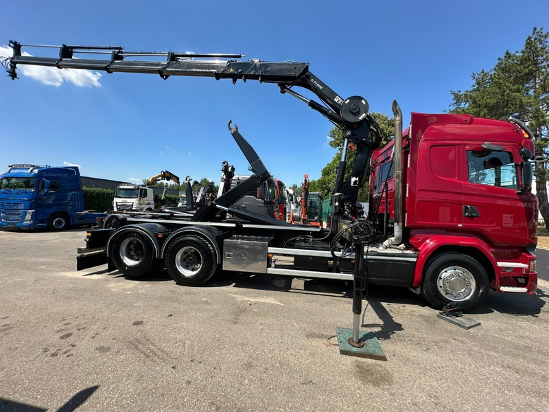 Scania R580 6X2 V8 HOOKLIFT + CRANE HIAB 211 E-4 HIPRO - ROTATOR - RETARDER - ALCOA ALU - RADIO - NL TRUCK - Kamion sa hidrauličnom kukom, Kamion sa dizalicom: slika 4 Scania R580 6X2 V8 HOOKLIFT + CRANE HIAB 211 E-4 HIPRO - ROTATOR - RETARDER - ALCOA ALU - RADIO - NL TRUCK - Kamion sa hidrauličnom kukom, Kamion sa dizalicom: slika 4