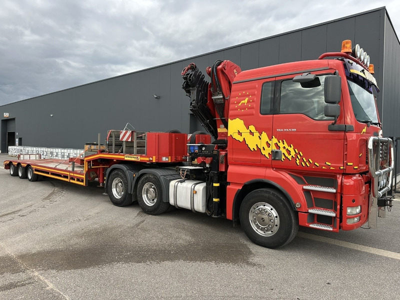 MAN TGA 33.530 6x4 - 90T + KRAN HMF 3720 K6 (17.3m) - RETARDER - MANUAL ZF - EURO 3 - 590.000km - ALCOA - BIG AXLES HUB REDUCTION - BE TRUCK - TOP ZUSTAND - Tegljač: slika 3 MAN TGA 33.530 6x4 - 90T + KRAN HMF 3720 K6 (17.3m) - RETARDER - MANUAL ZF - EURO 3 - 590.000km - ALCOA - BIG AXLES HUB REDUCTION - BE TRUCK - TOP ZUSTAND - Tegljač: slika 3